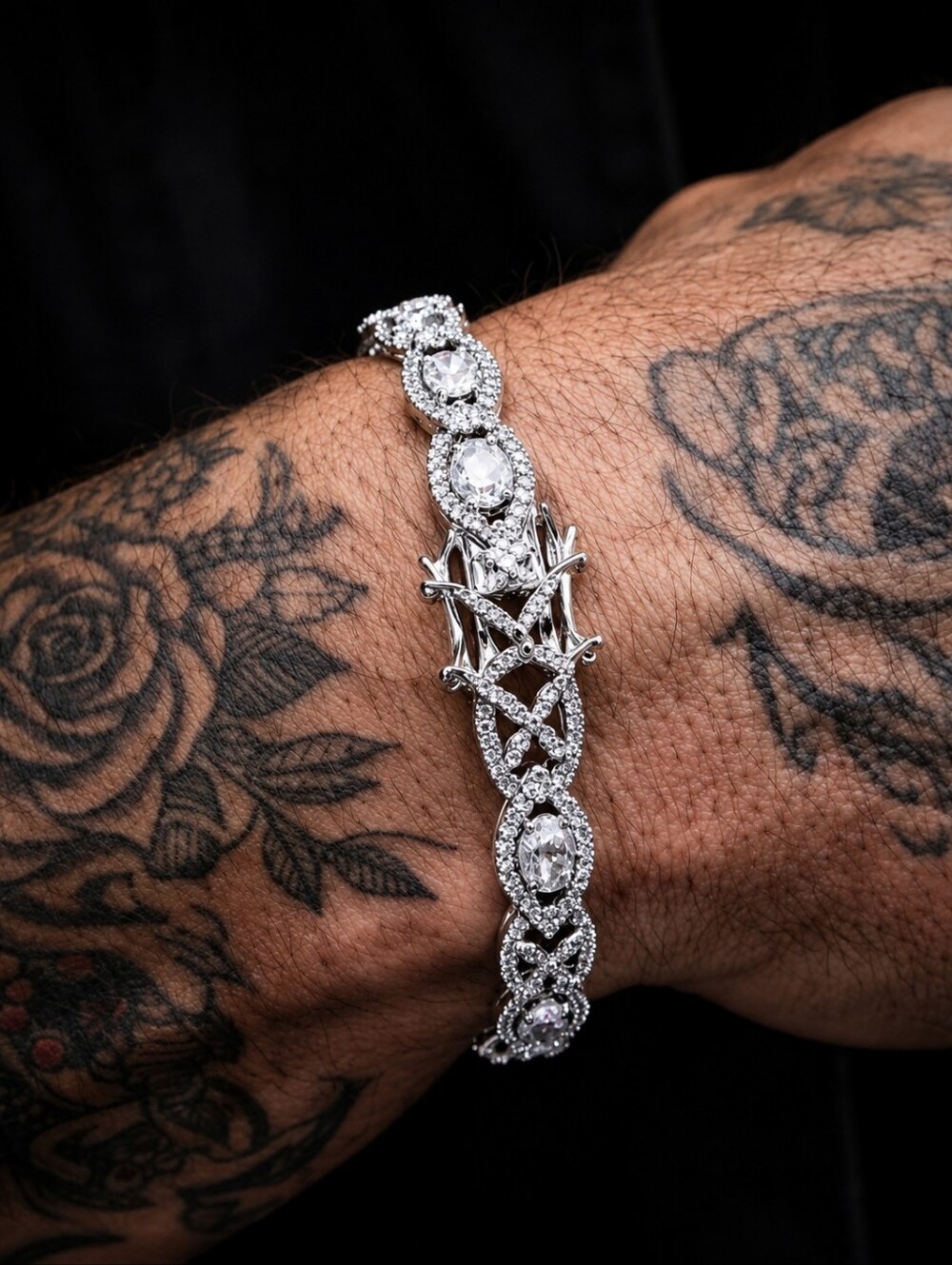 X - Eye Tennis Bracelet